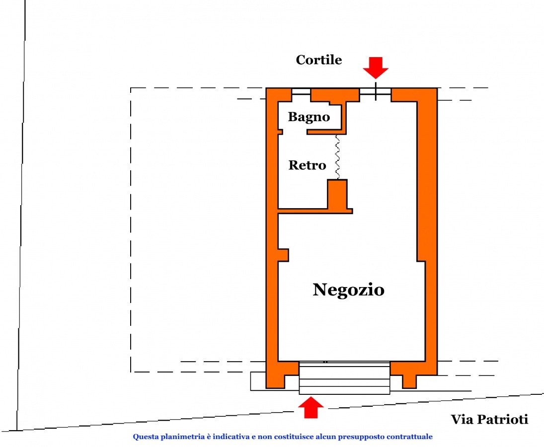 LOCALE COMMERCIALE RISTRUTTURATO LOCALE COMMERCIALE RISTRUTTURATO
